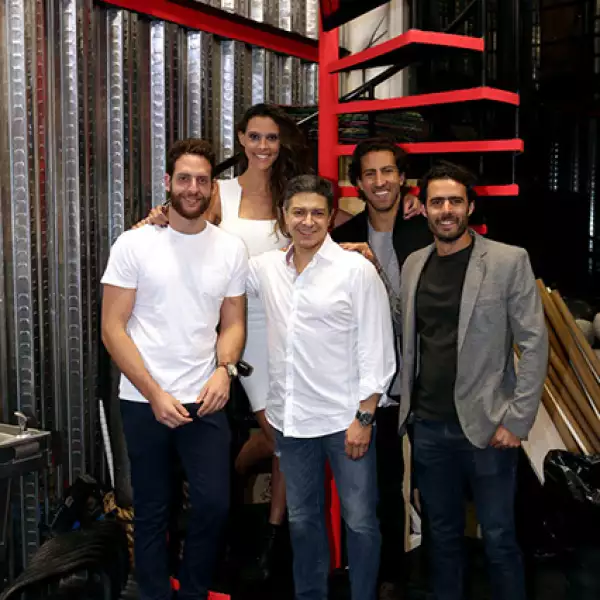 Jaime Tabachnik, Andrea Tabachnik, Alejandro Arce, Jacobo Luchtan y Andrés Morales