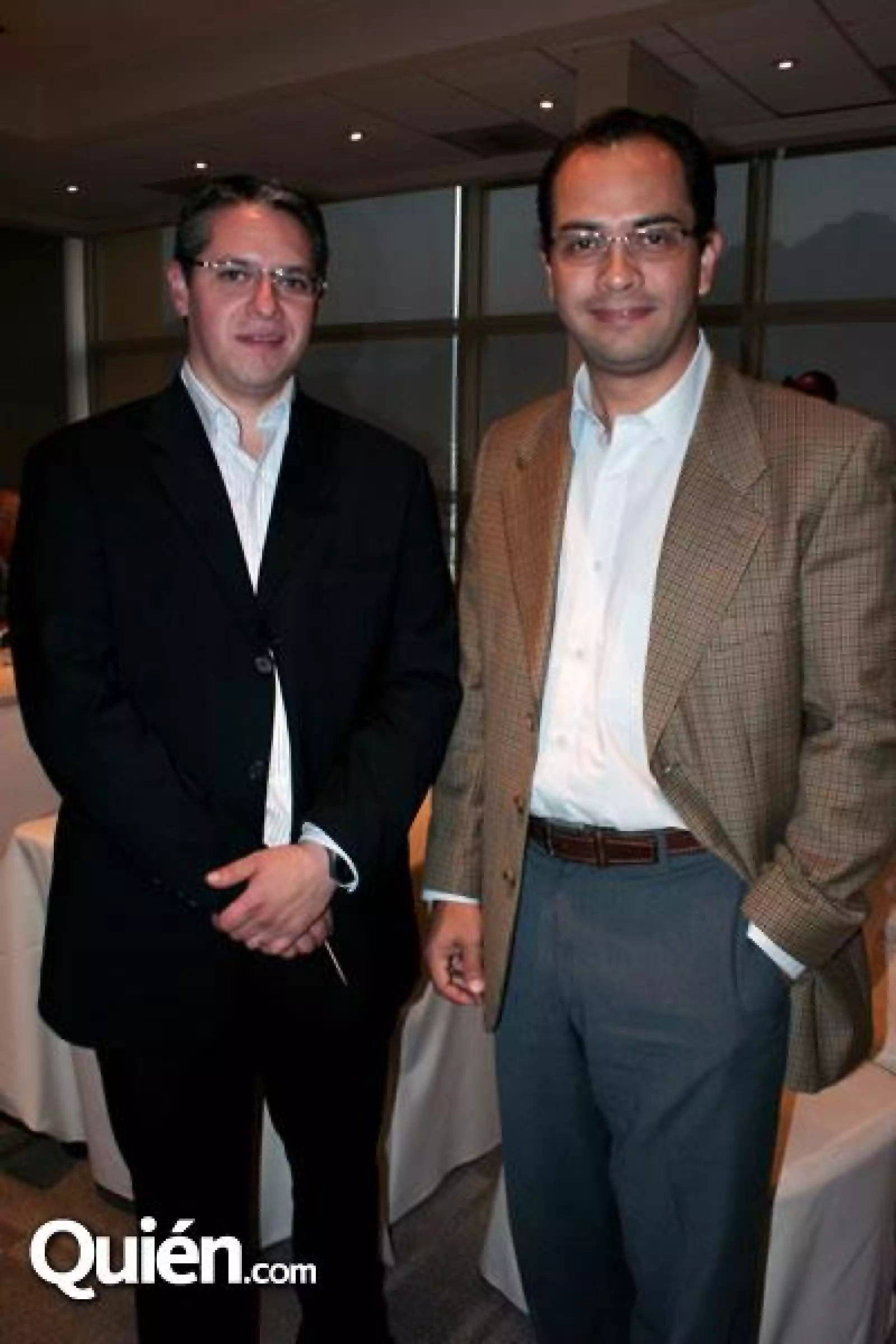 Antonio Echenique y Demian Cota