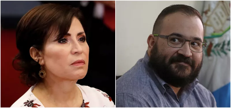 Rosario Robles y Javier Duarte, con un pie fuera de la cárcel