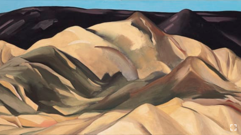 Near Abiquiu, New Mexico (1931), de Georgia O'Keeffe