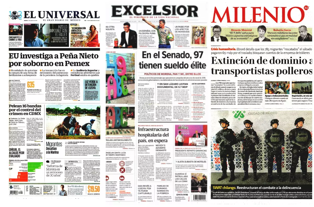 Portadas 18 de junio