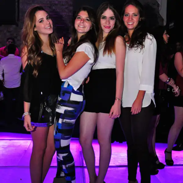 Daniela Esquer, Alexa Burkle, Susana Domínguez y Ana Paula Villazón