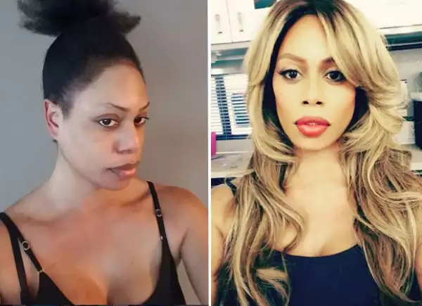 Laverne agradeció la posbilidad de poder cambiar su look con extensiones.