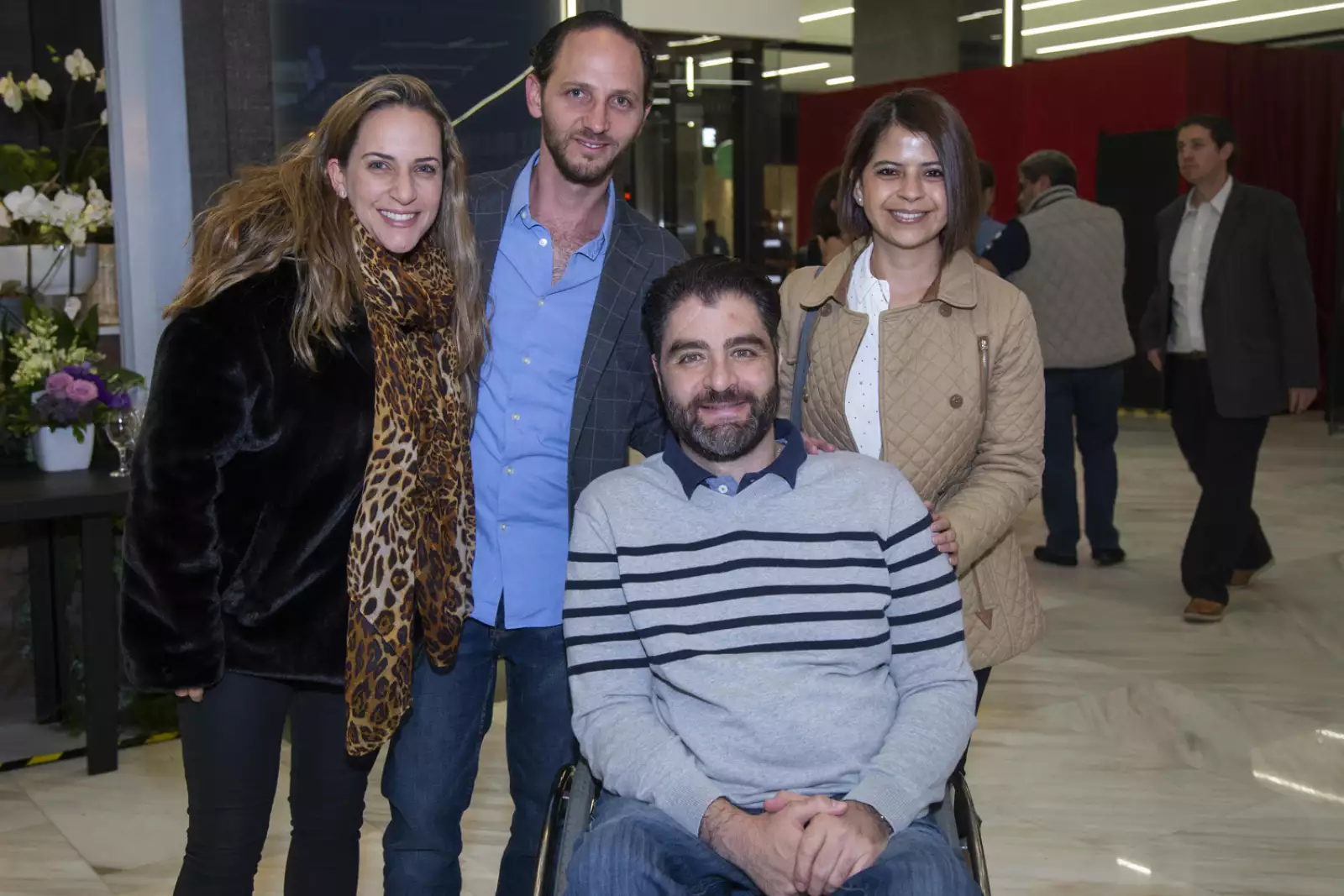 Jenny Kably, Aby Harari, Mario Amkie Vanesa silva