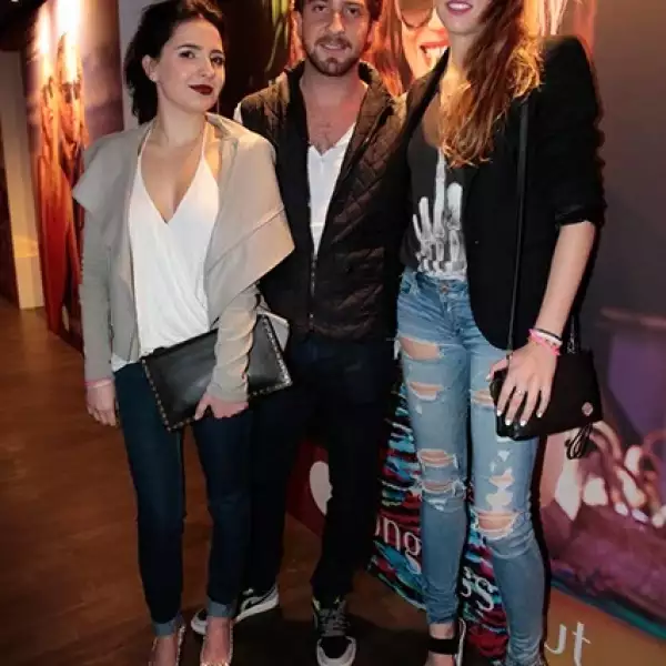 Paulina López Saad,Miguel Pérez Gallego y Fabiola Arozqueta Chahin