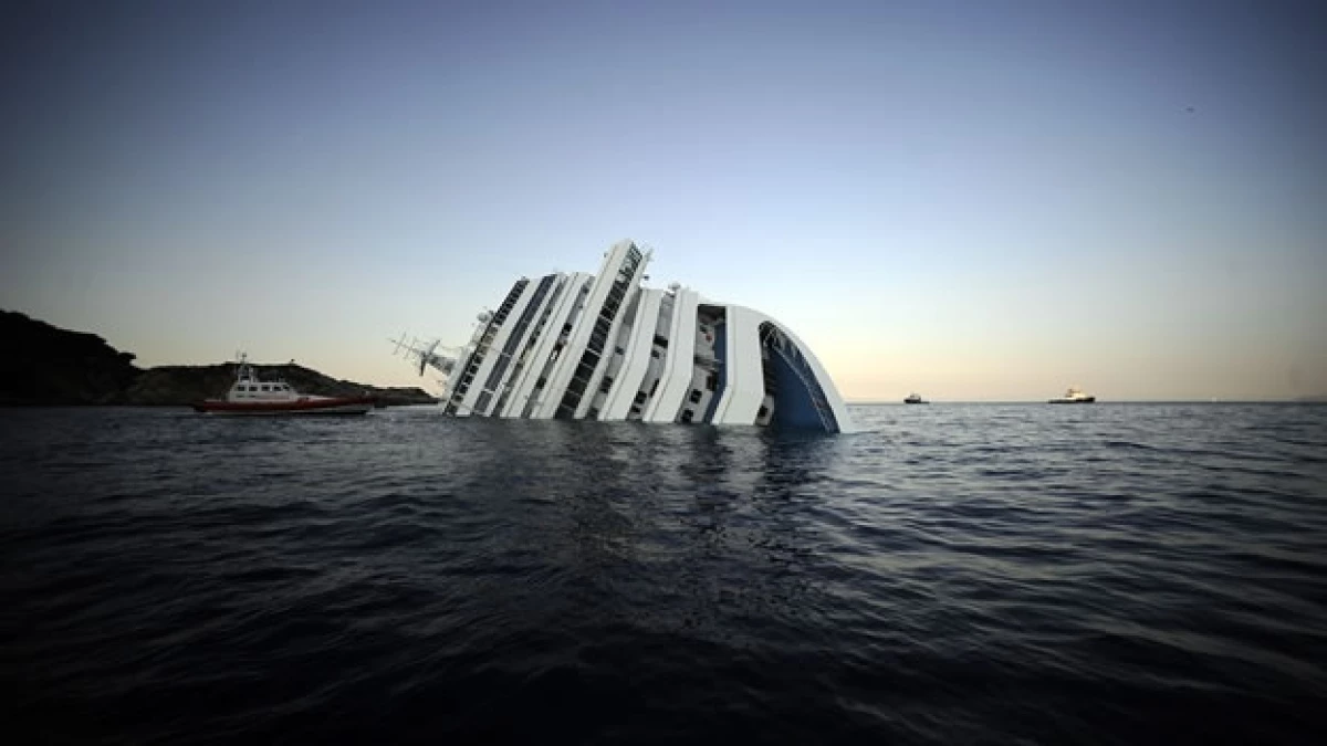 Crucero encallado