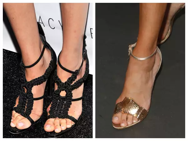 Pies de Meghan Markle