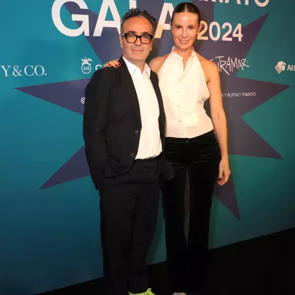 José Kuri  y Mónica Manzutto 