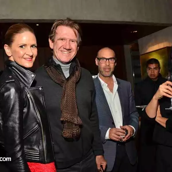 Mara de Bellefón,Manolo Mestre y Pamela Echeverria.