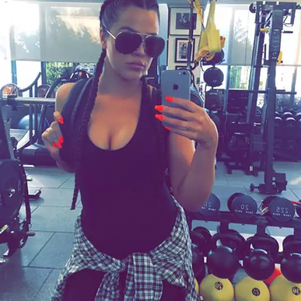 Sin embargo, la hija de Kriss Jenner comenzó a ejercitarse arduamente y lo compartió con sus seguidores.