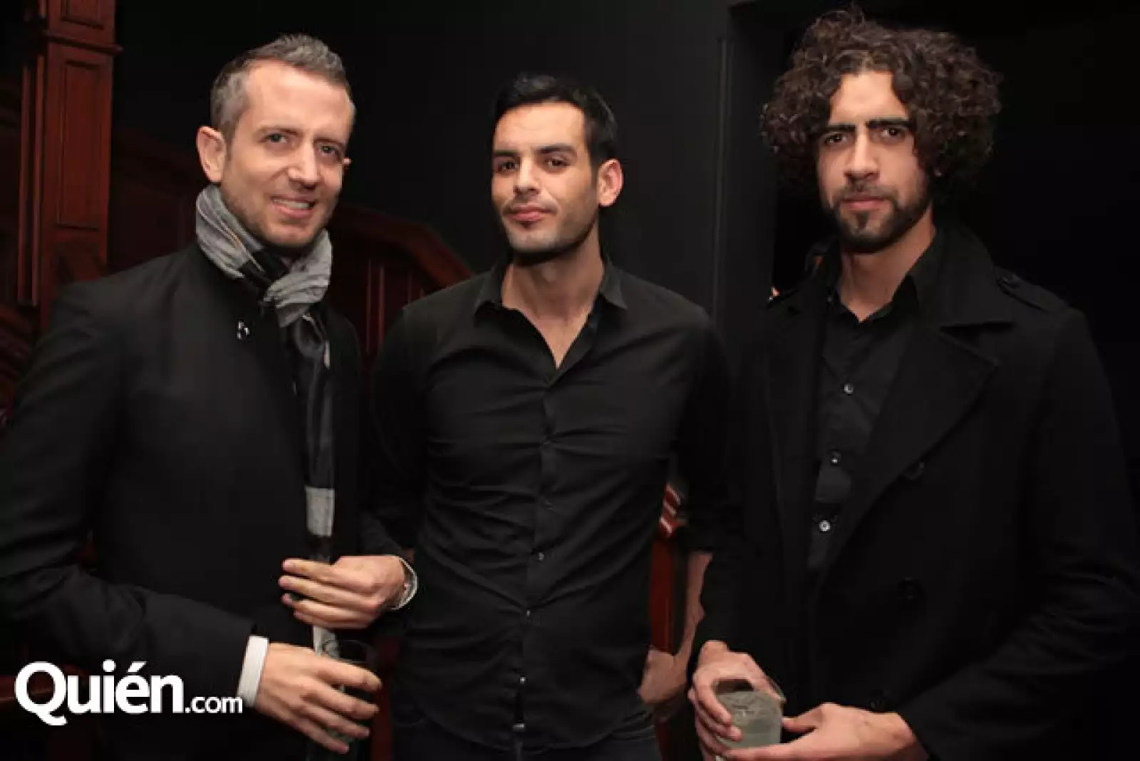 Pablo González, Benjamín Balick y Diego Escalera