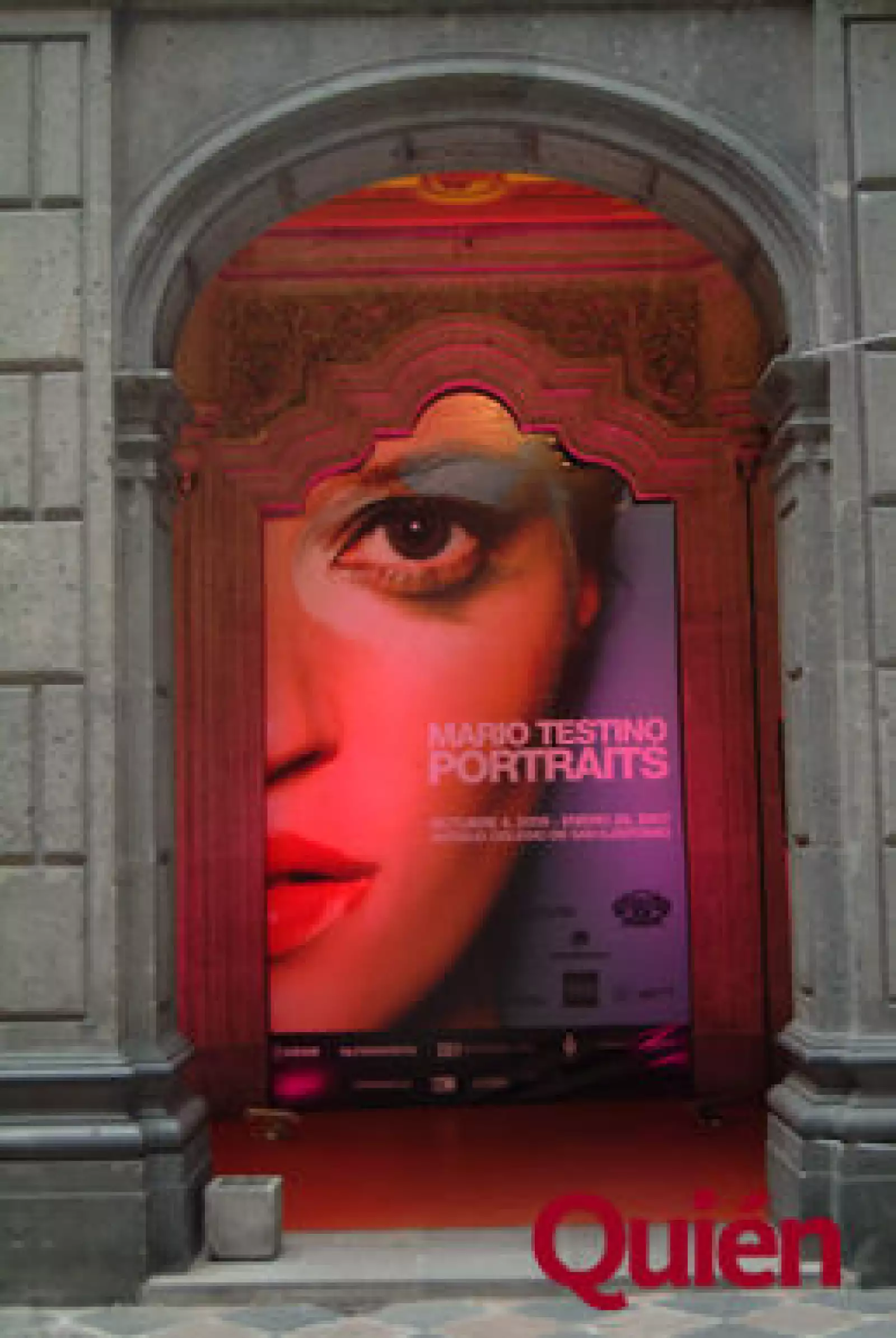 Aspectos. Inauguración de la exposición fotografica de Mario Testino