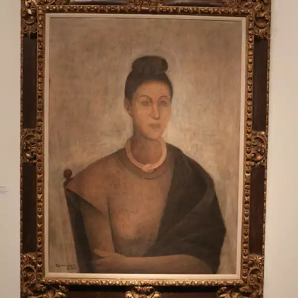 Campesino y mujer de Rufino Tamayo