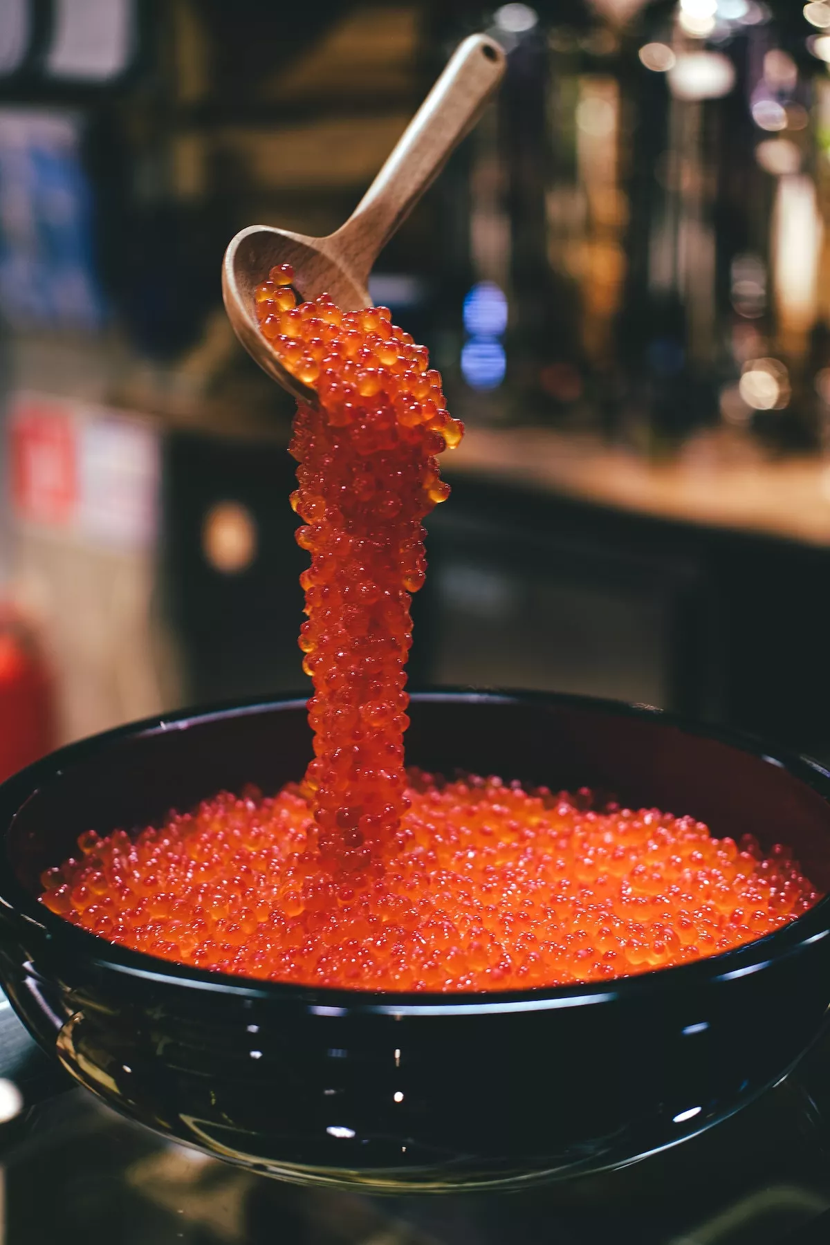 caviar rojo