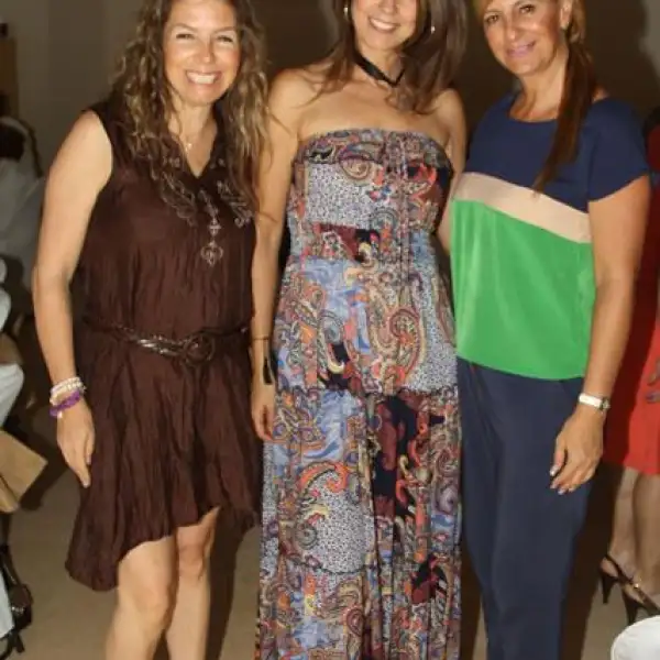 Rocio Quiroz,Ligia Fernandez y Lourdes Perez de Godinez