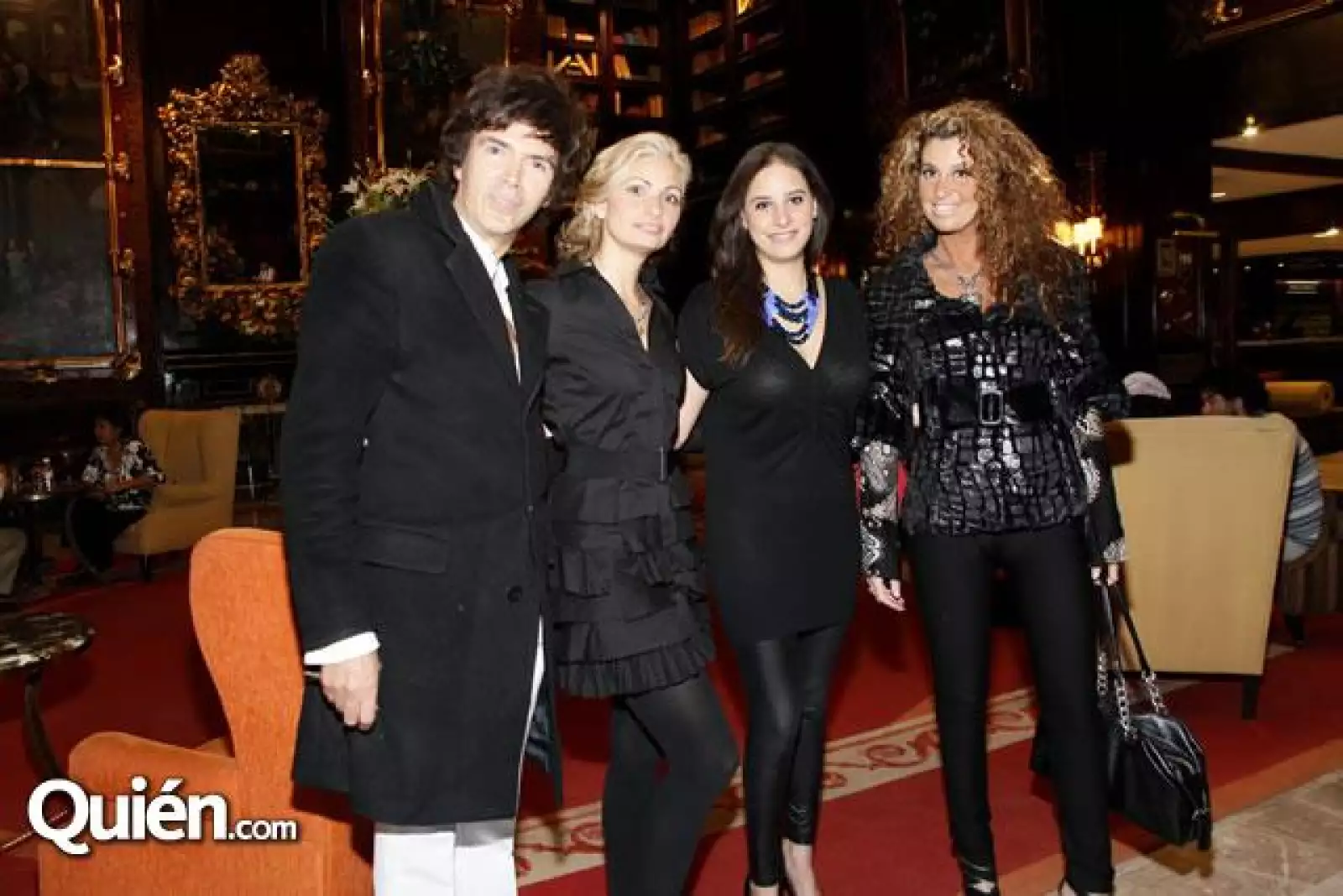 Marcos de Joss,Marion Lanz Duret,Frida Harari y Celia Sitton