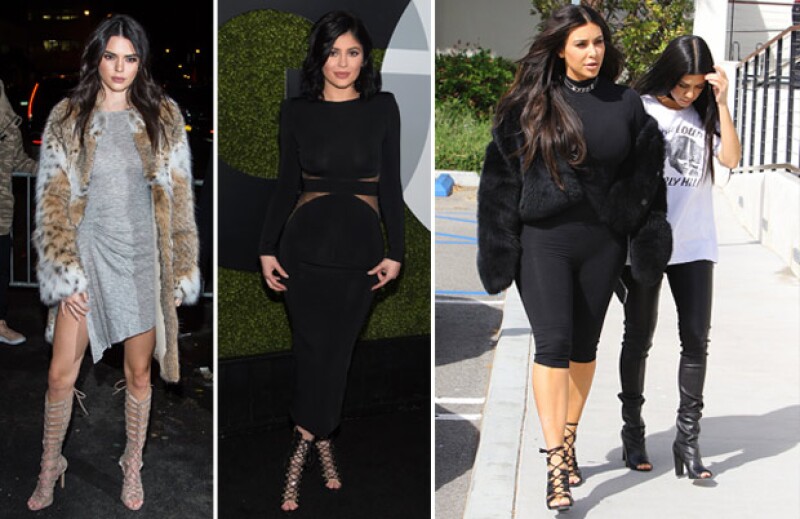 También pueden hacer combinaciones de estas tendencias, como pencil skirt con tacones acordonados.