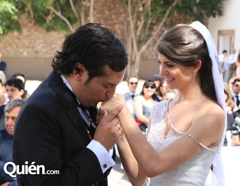 La pareja tuvo muchos momentos románticos durante la celebración.