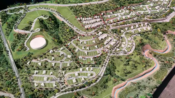 MAQUETA BOSQUE REAL HUIXQUILUCAN