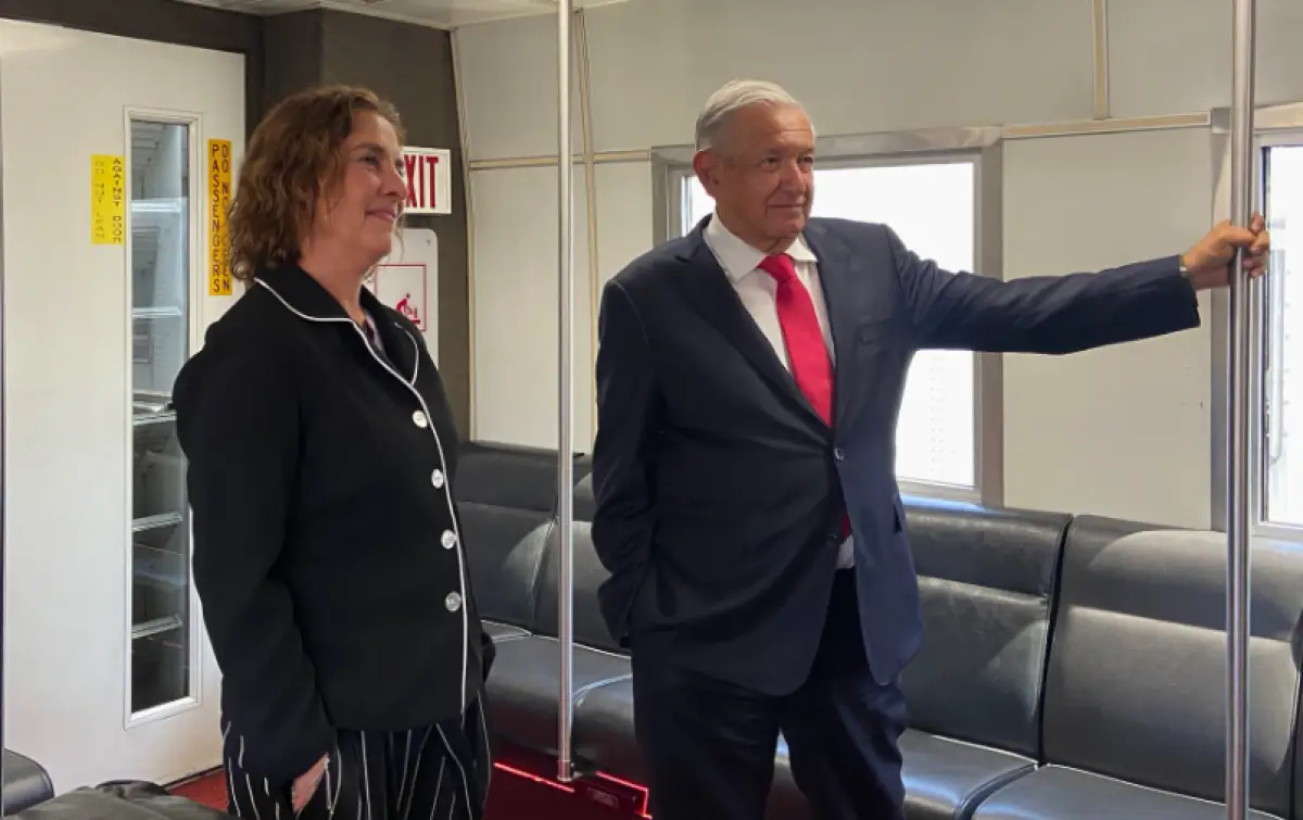 El presidente a su llegada a Estados Unidos