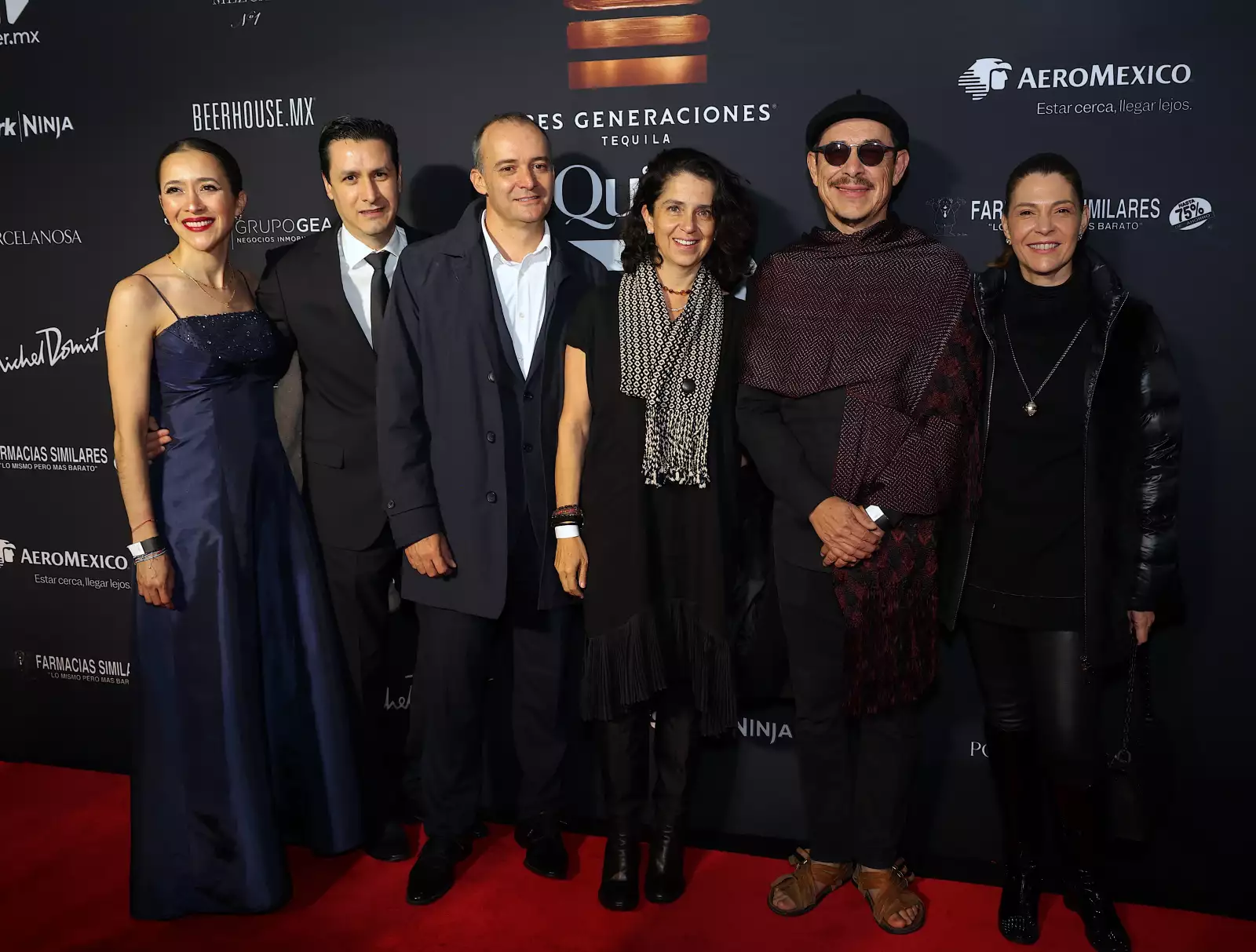 Aline Molina, Israel Marqueda, Manuel Sarmiento , Ezequiel Hernández , Citlali Gómez Lepe y Fernanda Suárez 