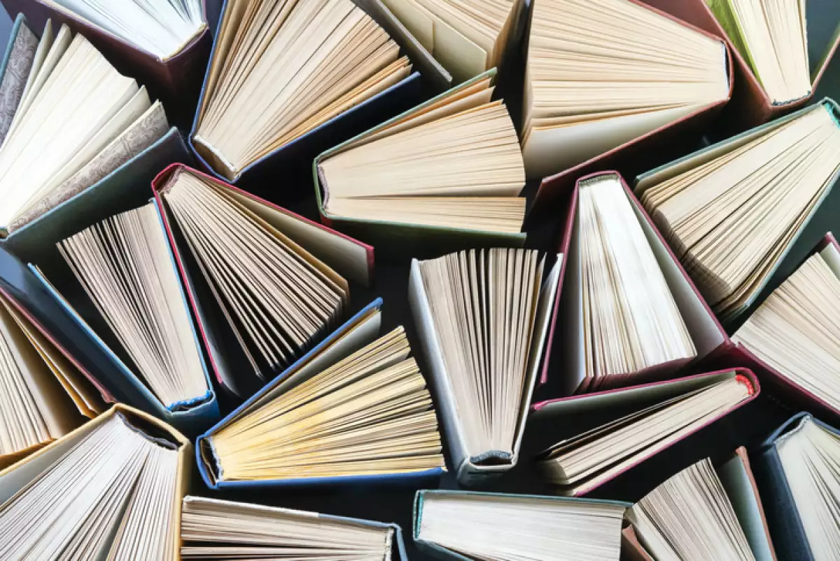 Varios libros en conjunto 
