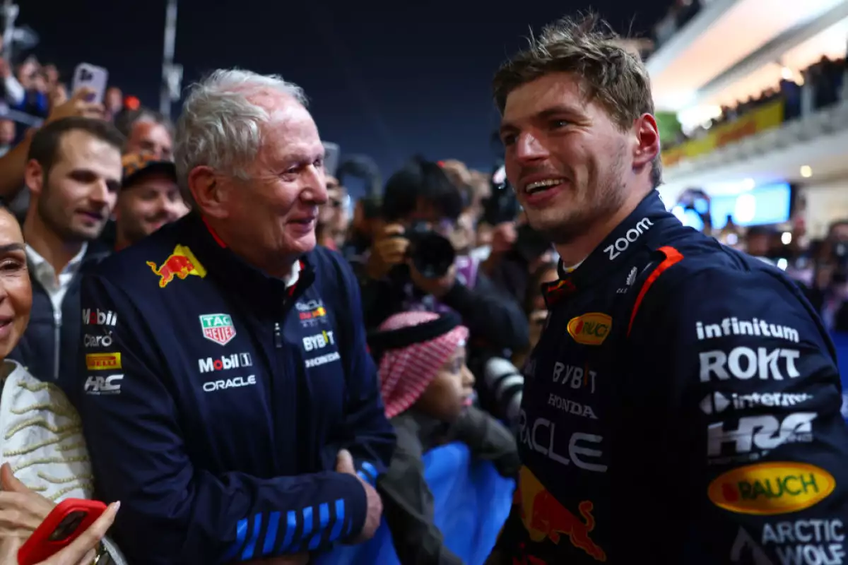 helmut marko y max verstappen