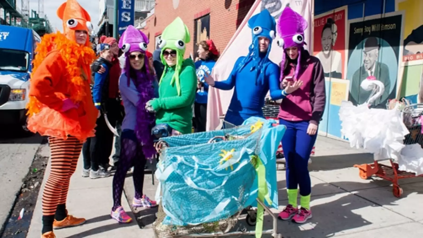 carrera extraña en boston