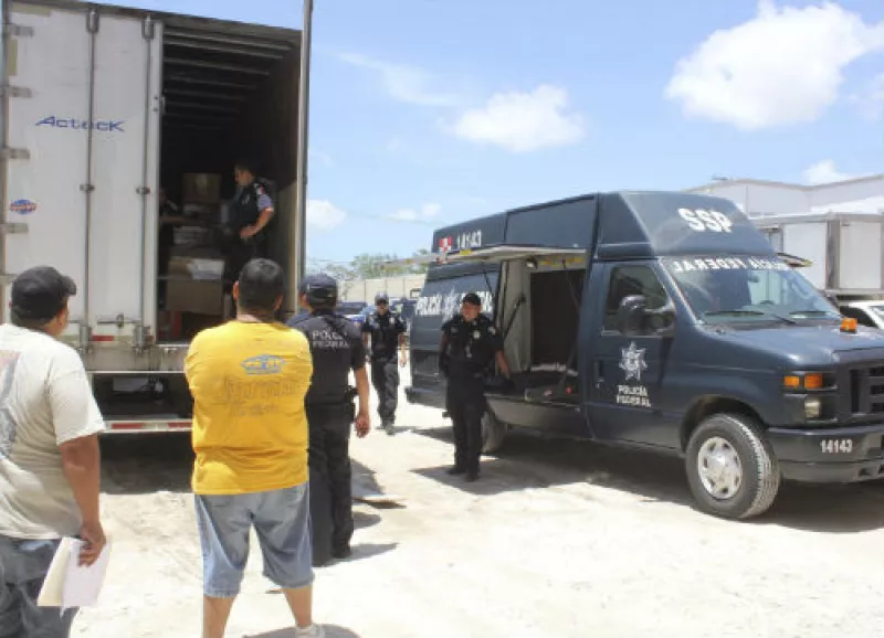 revisi�n de cami�n de carga