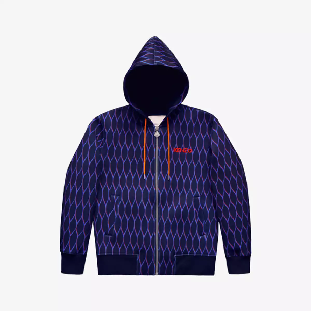 Sudadera con patrón modular