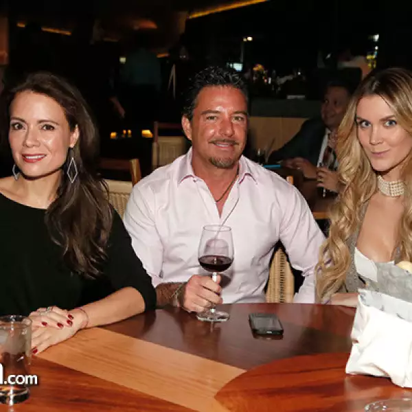 Jenny Andrew,Walter Coratela y Verónica Montes