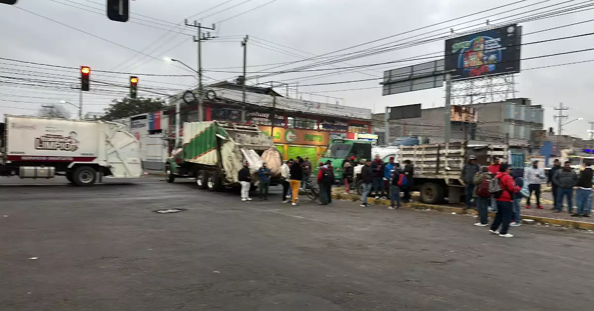 Los bloqueos en Ecatepec llevan más de 35 horas