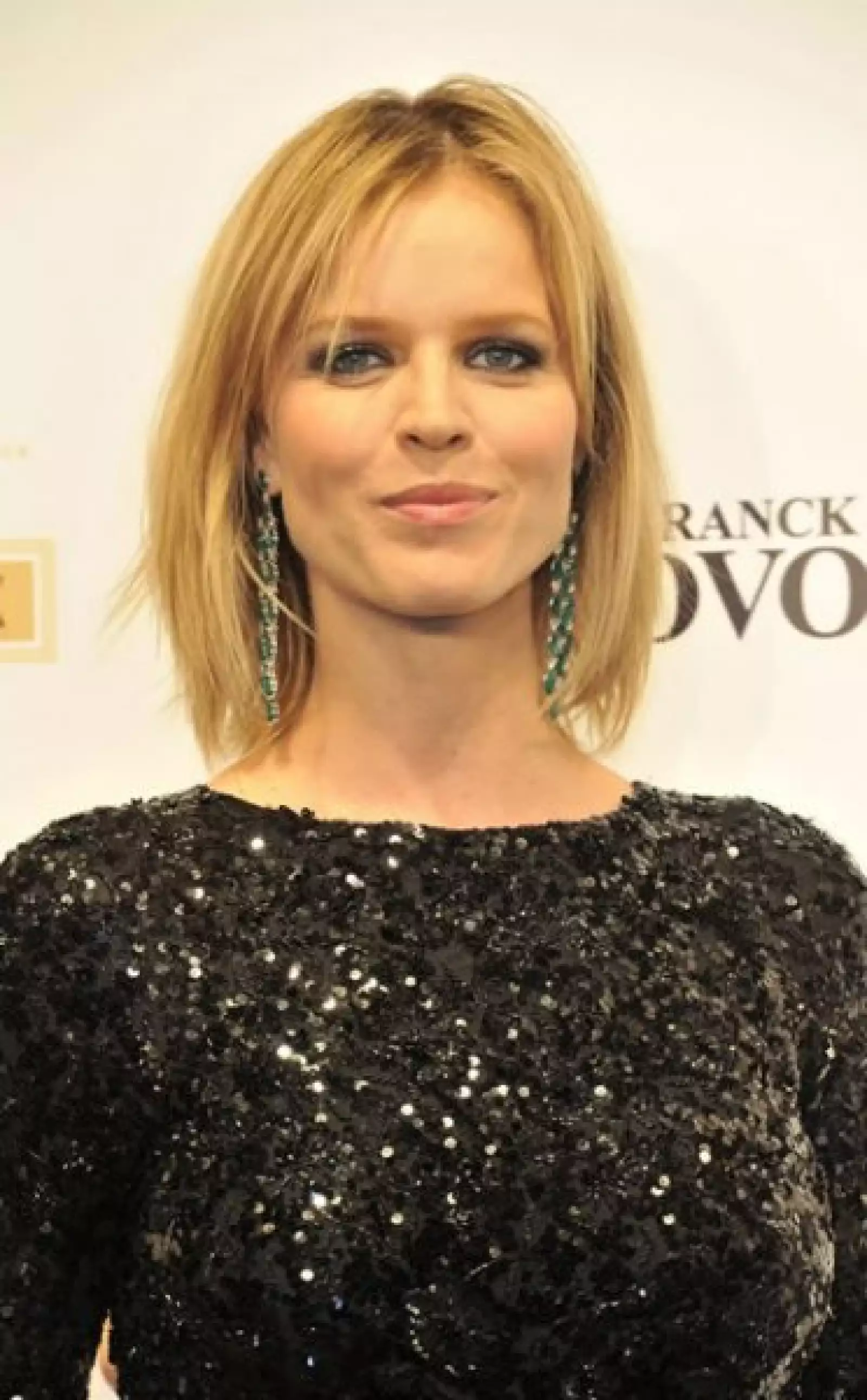 Eva Herzigova fue una de las top models invitadas de la noche...