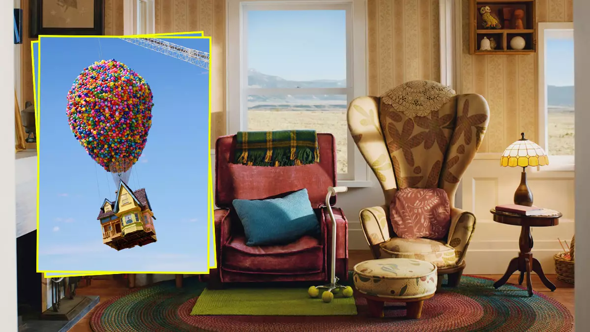  Airbnb recrea la casa flotante de 'Up', la icónica película de Disney
