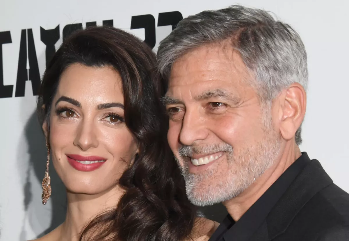 Amal y George Clooney