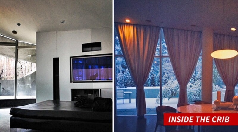 Así luce el interior de la casa `espacial´ de Justin Bieber.