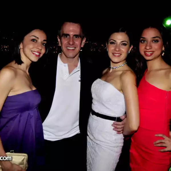 Ana Paula Cueva, Pepe Ramírez, Ana Robles y Déborah Rodríguez