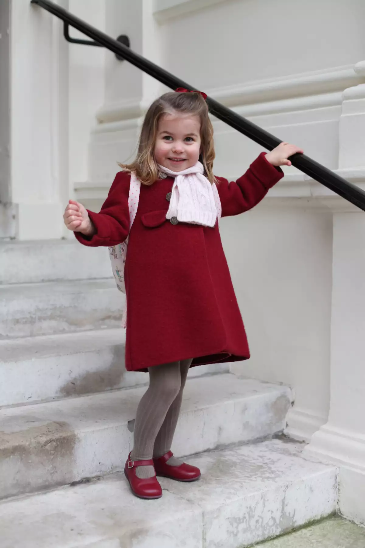 Princess Charlotte attends nursery, London, UK - 08 Jan 2018