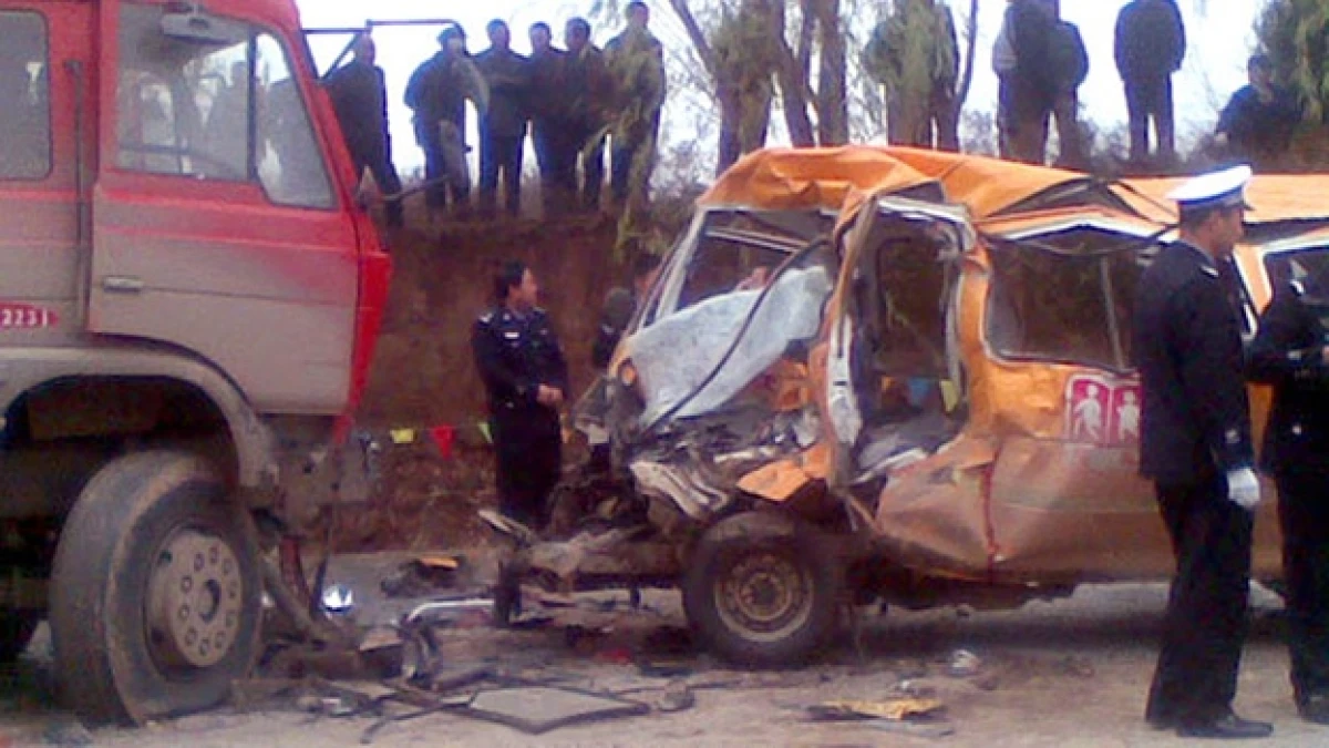 china autobus niños