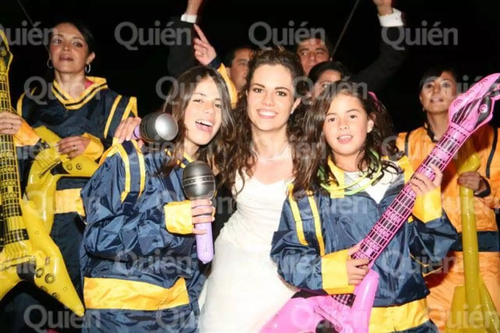 Paulina Peña, Ana Cecilia Peña Nieto y Nicole Peña.