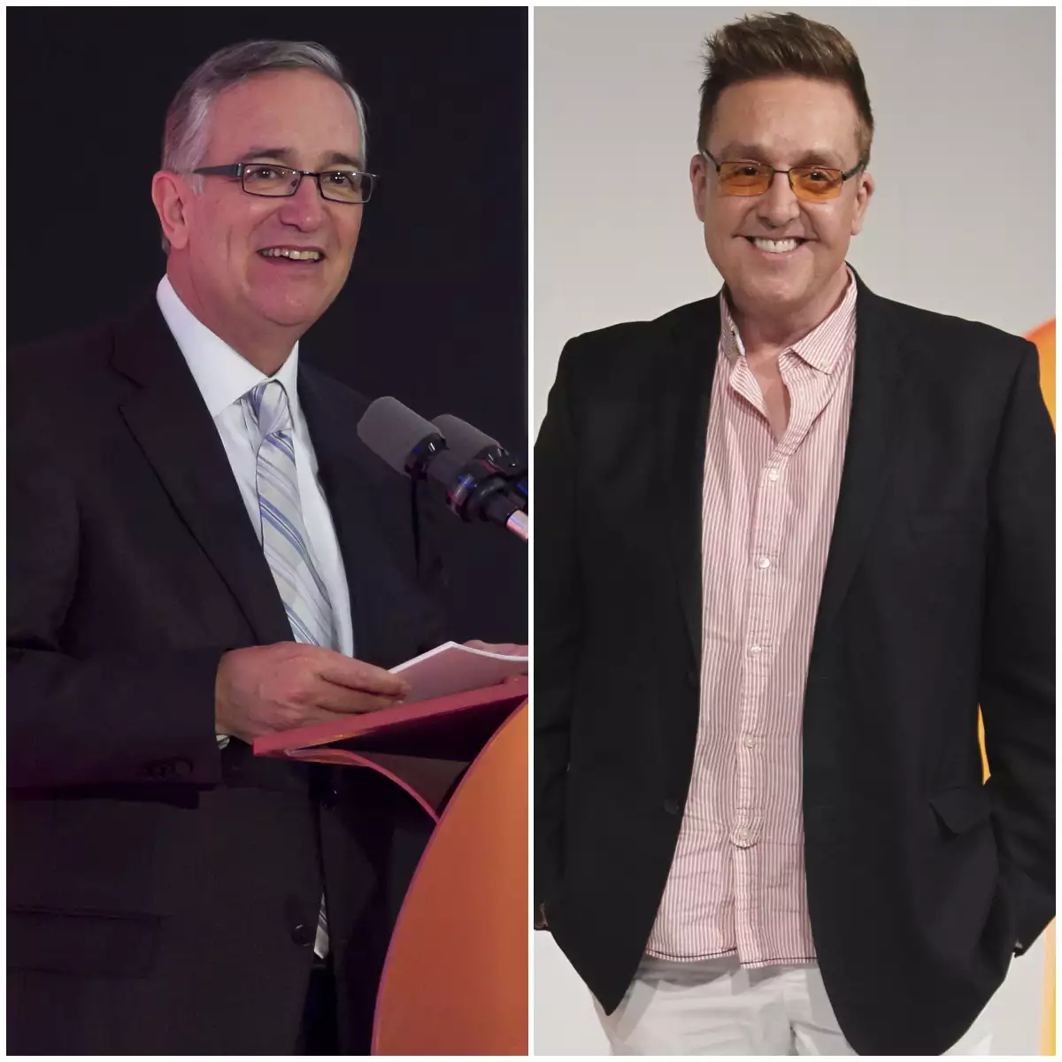 Ricardo Salinas Pliego y Daniel Bisogno.