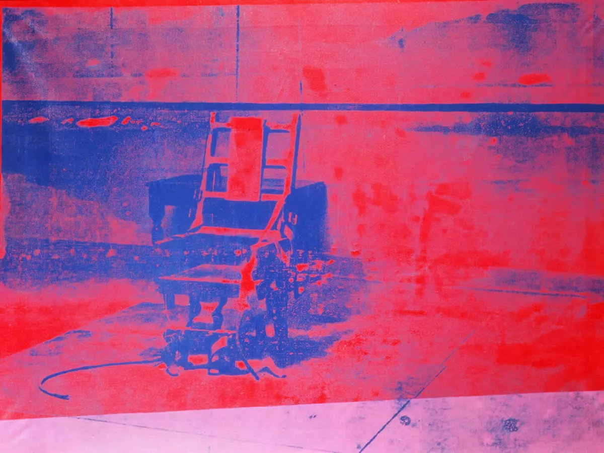 The Electric Chair, 1966 (Andy Warhol)