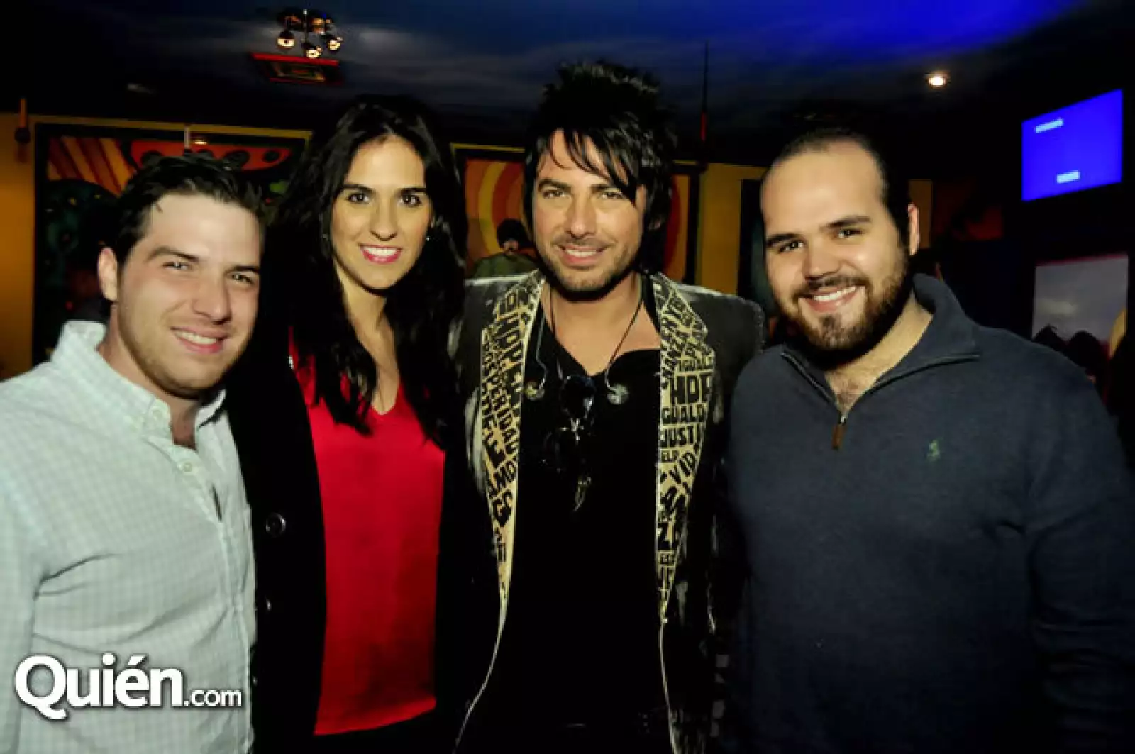 Jorge Cervantes, Paola García, Beto Cuevas y David Muñoz