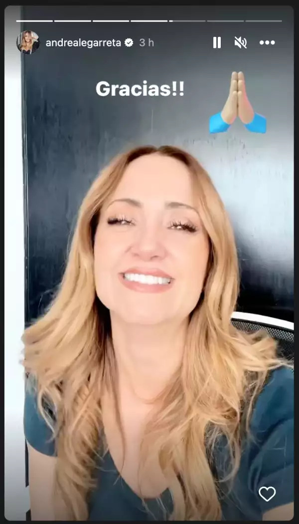Andrea Legarreta ha usado sus redes para compartir información sobre cómo ayudar a Acapulco