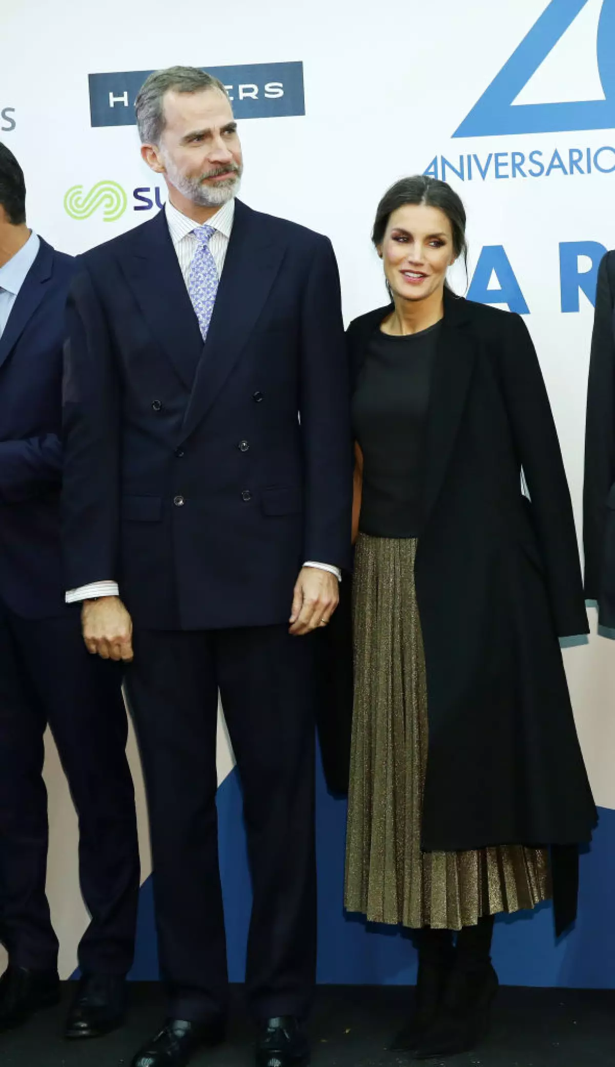 Rey Felipe, reina Letizia de España.