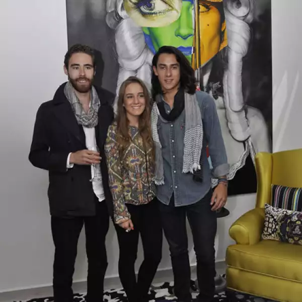 Juan Carlos Quintero,Paulina Pouman y Nicolás Sáenz