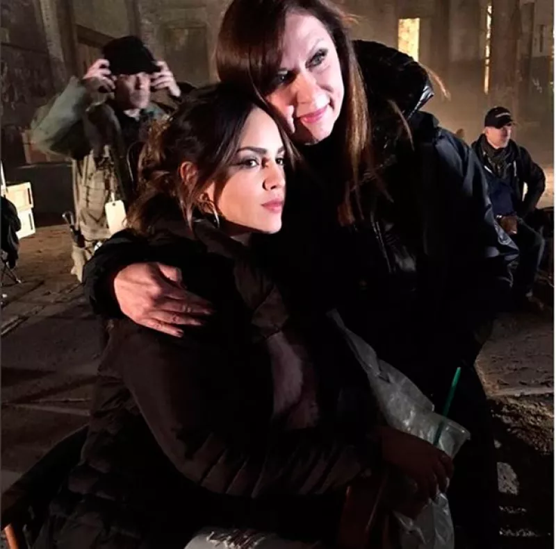 La mexicana tuvo la oportunidad de conocer al actor Jaime Foxx durante la visita que le hizo a su hija en Atlanta.