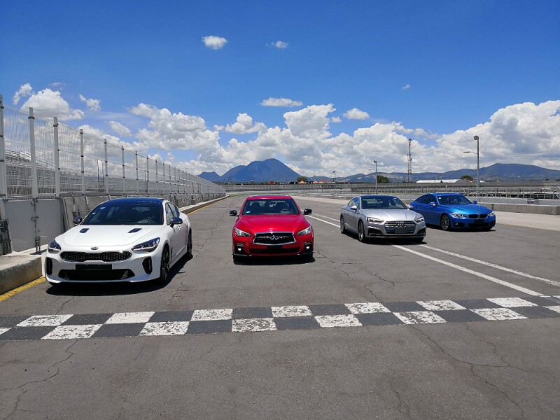 KIA Stinger en comparativo.