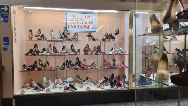 Las zapaterías aún viven los estragos de la pandemia. (Foto: Expansión)
