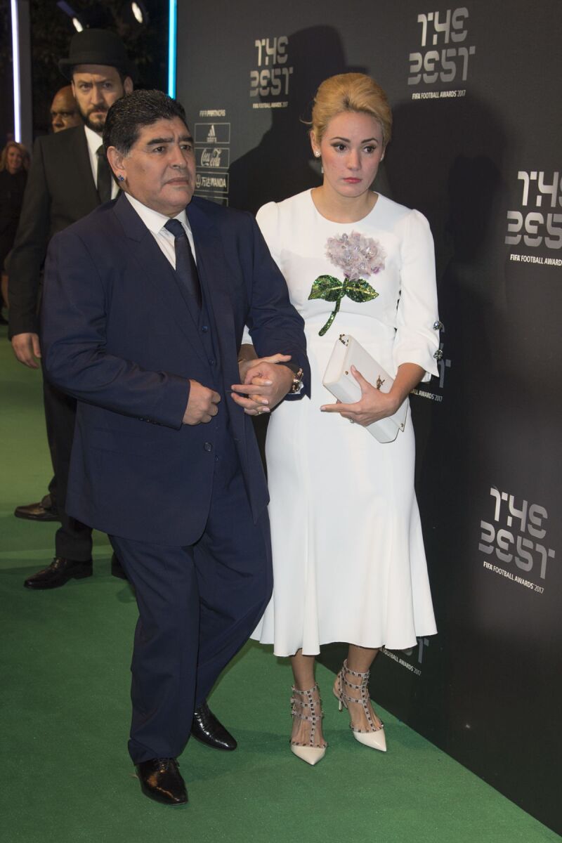 Maradona regalo Rocío Oliva